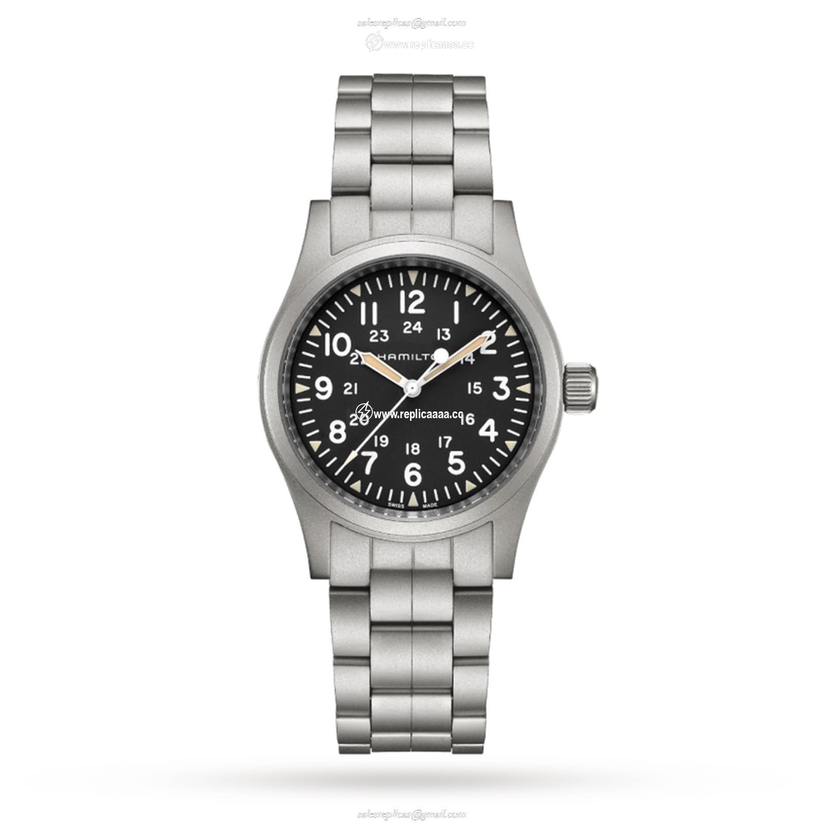 Hamilton Khaki Field Mechanical 38mm Unisex details H69439131