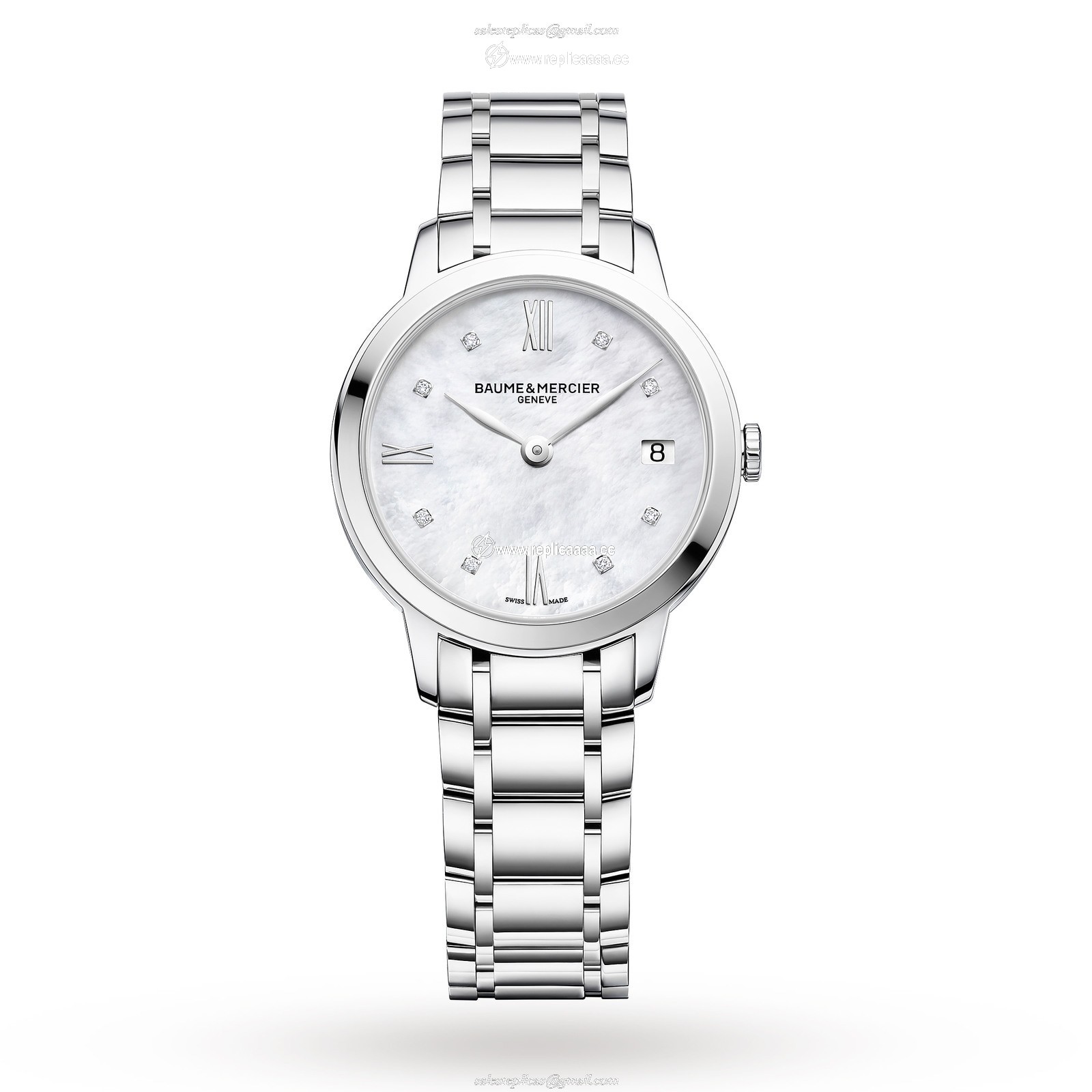 Baume & Mercier Classima 31mm Ladies details M0A10326 1 Baume & Mercier Classima 31mm Ladies details M0A10326