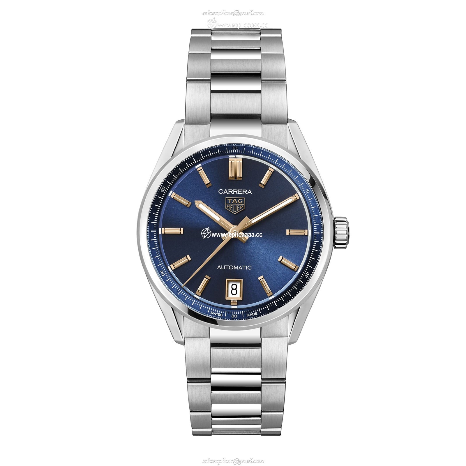 TAG Heuer Carrera Date 36mm Ladies details Deep Blue WBN2311.BA0001