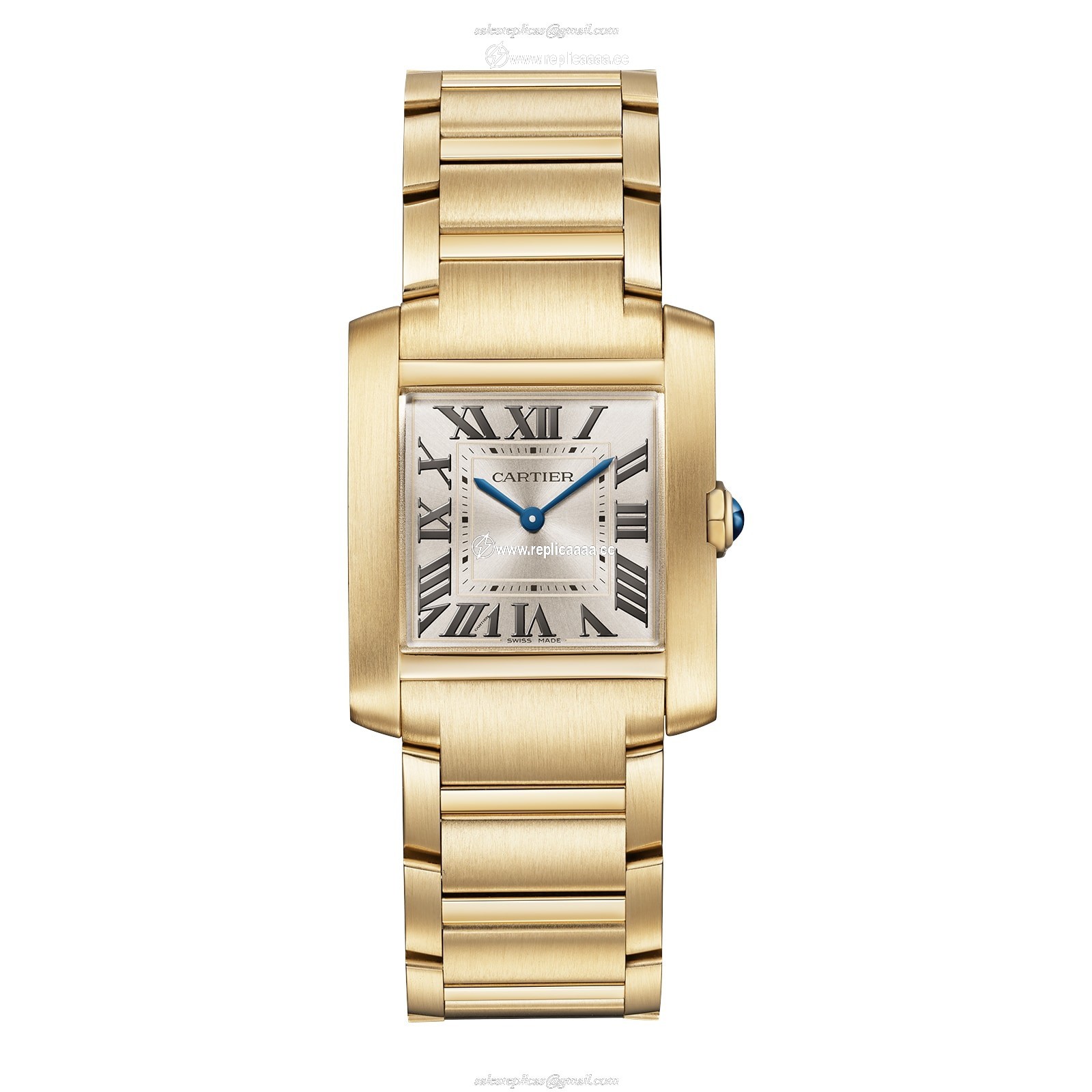Cartier Tank Francaise details Medium Model Quartz Movement Yellow Gold WGTA0113 1 Cartier Tank Francaise details Medium Model Quartz Movement Yellow Gold WGTA0113