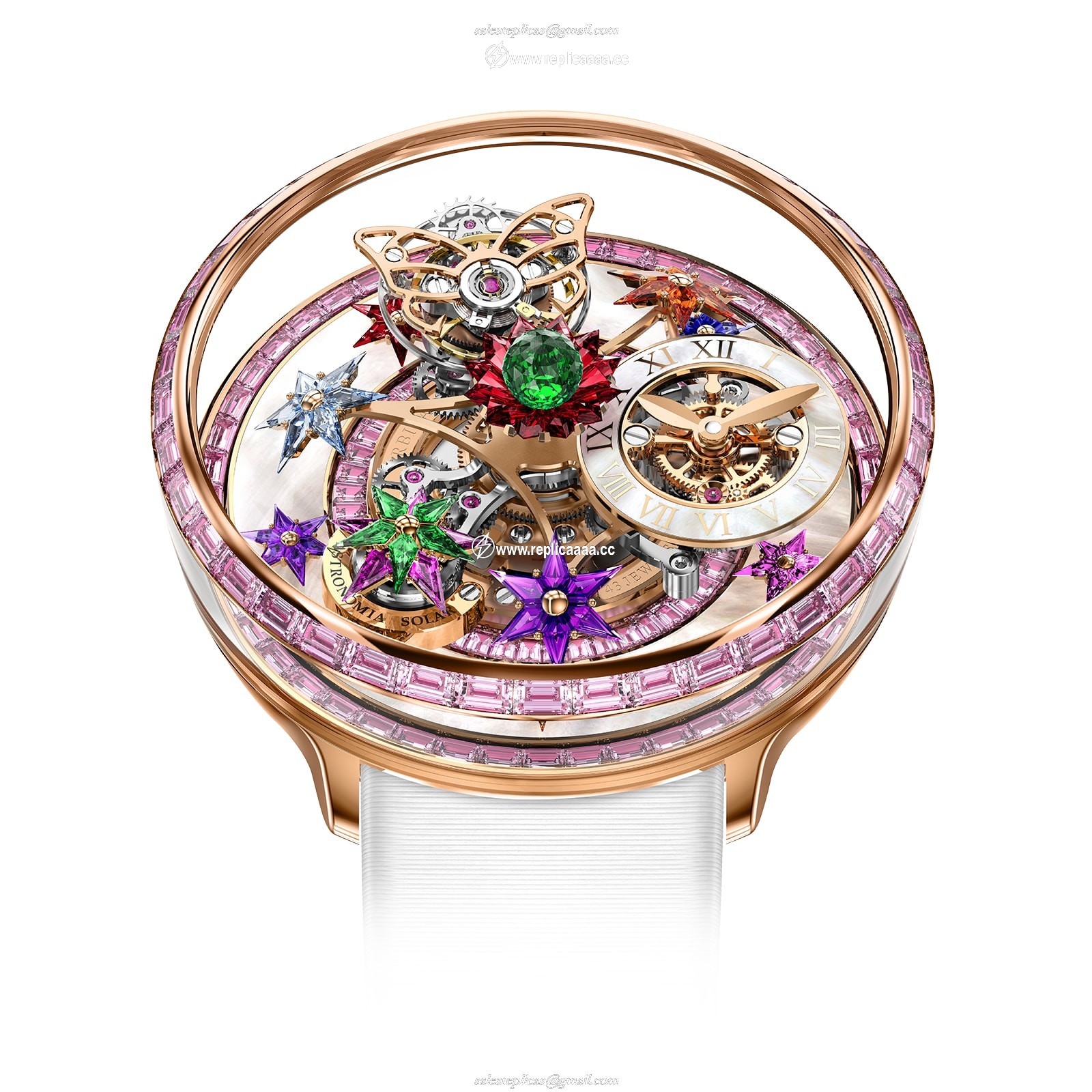 Jacob & Co Fleurs De Jardin Pink Sapphires AF321.40.BA.AF.BBSAA