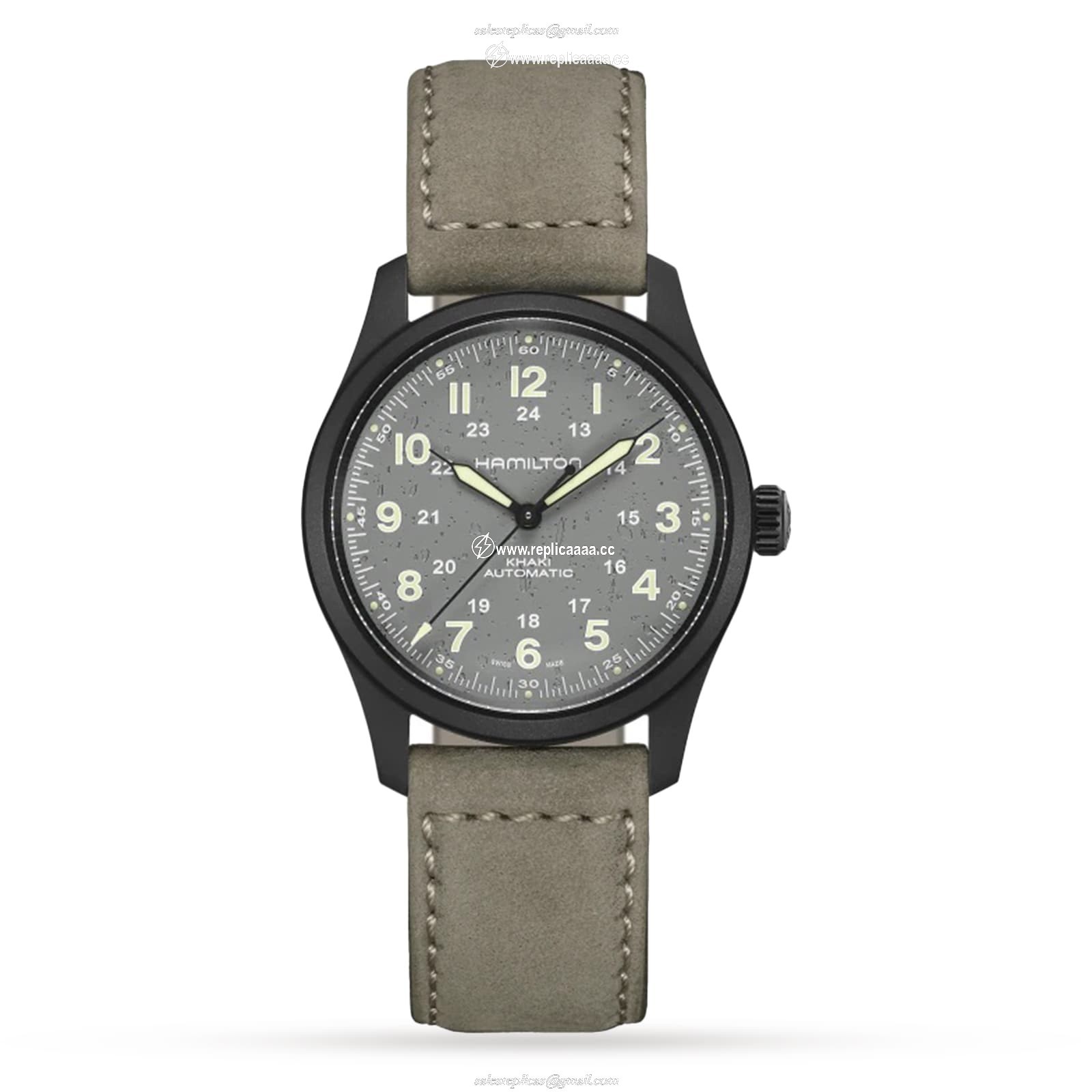 Hamilton Khaki Field Titanium Grey dial Grey Strap 38mm H70215880