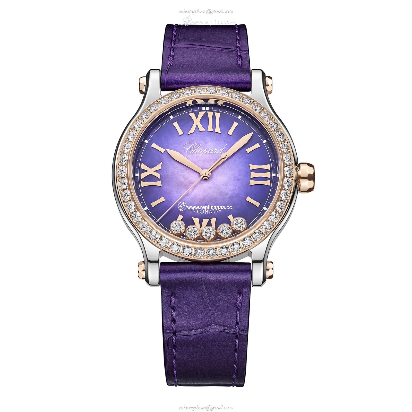 Chopard Happy Sport Purple Ladies details 278608-6012