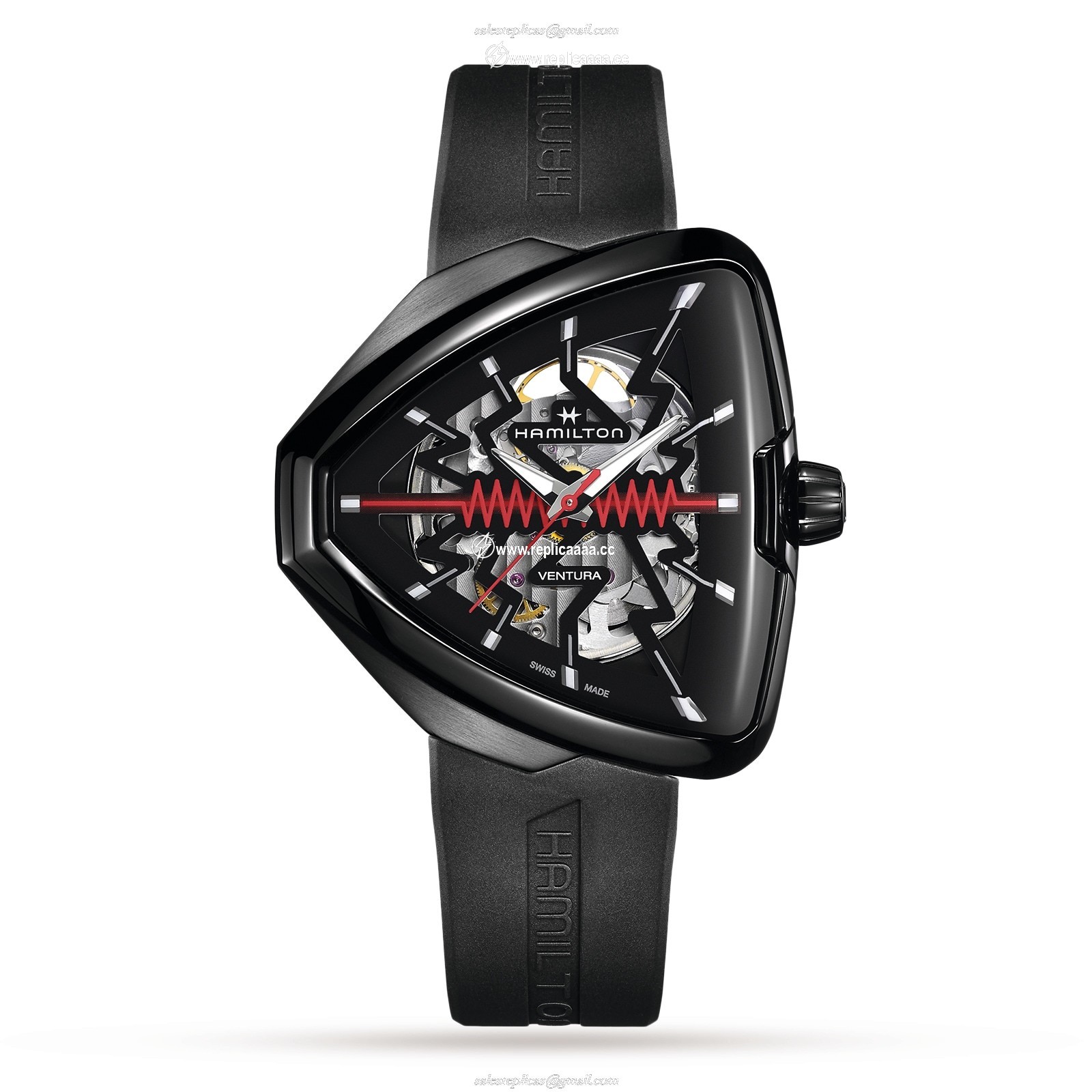 Hamilton Ventura Elvis 80 Skeleton Auto 42.5mm x 44.6mm Mens details H24535331 1 Hamilton Ventura Elvis 80 Skeleton Auto 42.5mm x 44.6mm Mens details H24535331