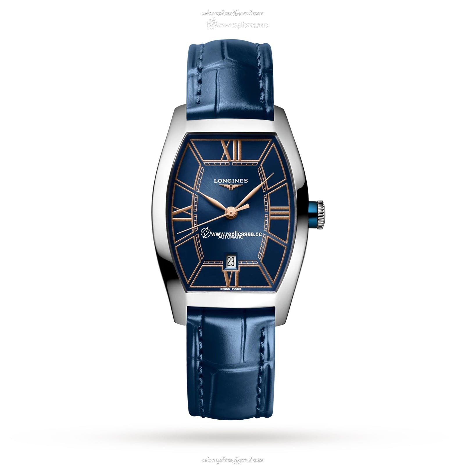 Longines Evidenza 26mm X 30.6mm Ladies details Blue L21424962 1 Longines Evidenza 26mm X 30.6mm Ladies details Blue L21424962