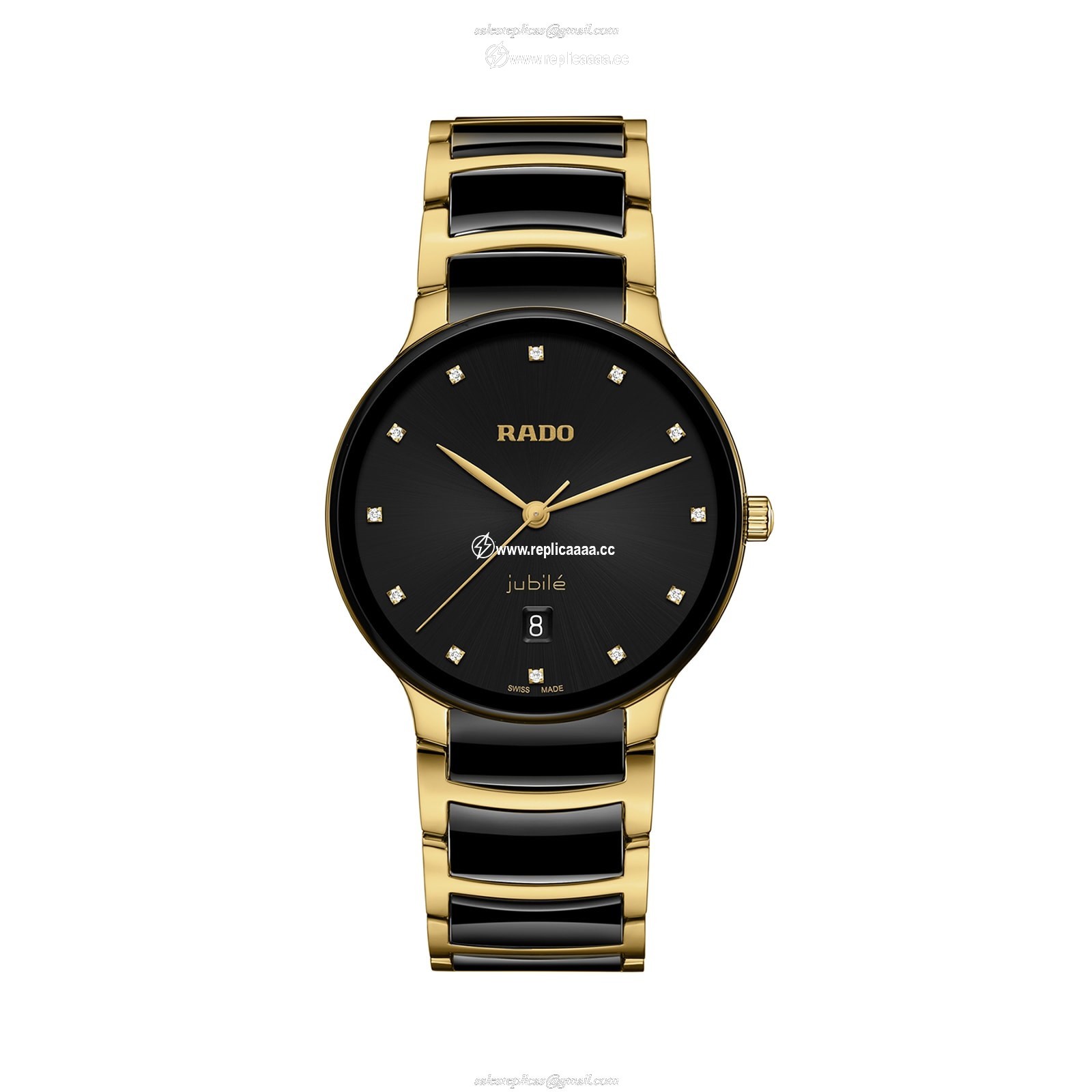Rado Centrix Diamonds 39.5 mm Quartz Ladies details R30022742 1 Rado Centrix Diamonds 39.5 mm Quartz Ladies details R30022742