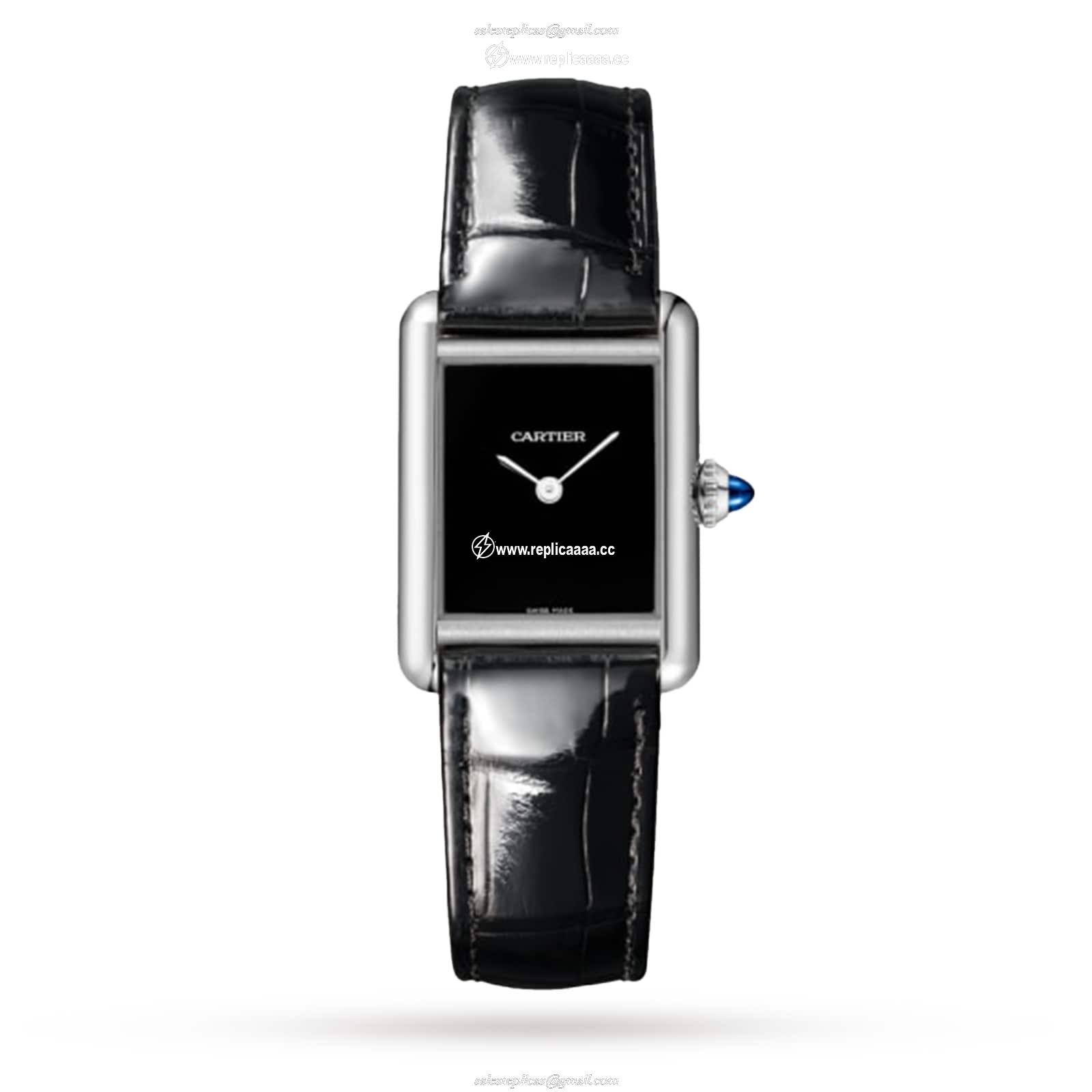 Cartier Tank Must details Small Model Quartz Movement Steel Case WSTA0071