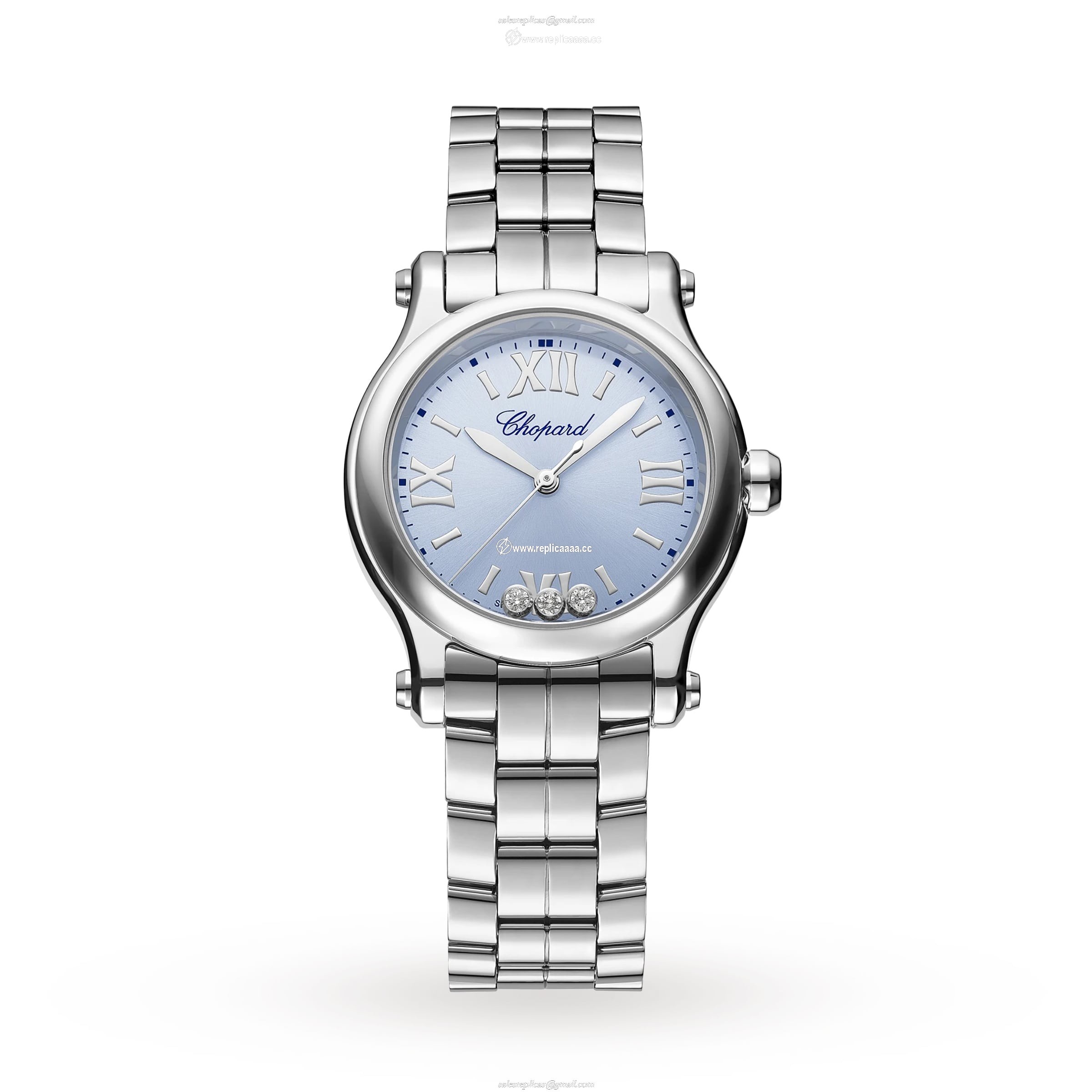 Chopard Happy Sport 30mm Quartz Stainless Steel Diamonds 278590-3010 1 Chopard Happy Sport 30mm Quartz Stainless Steel Diamonds 278590-3010