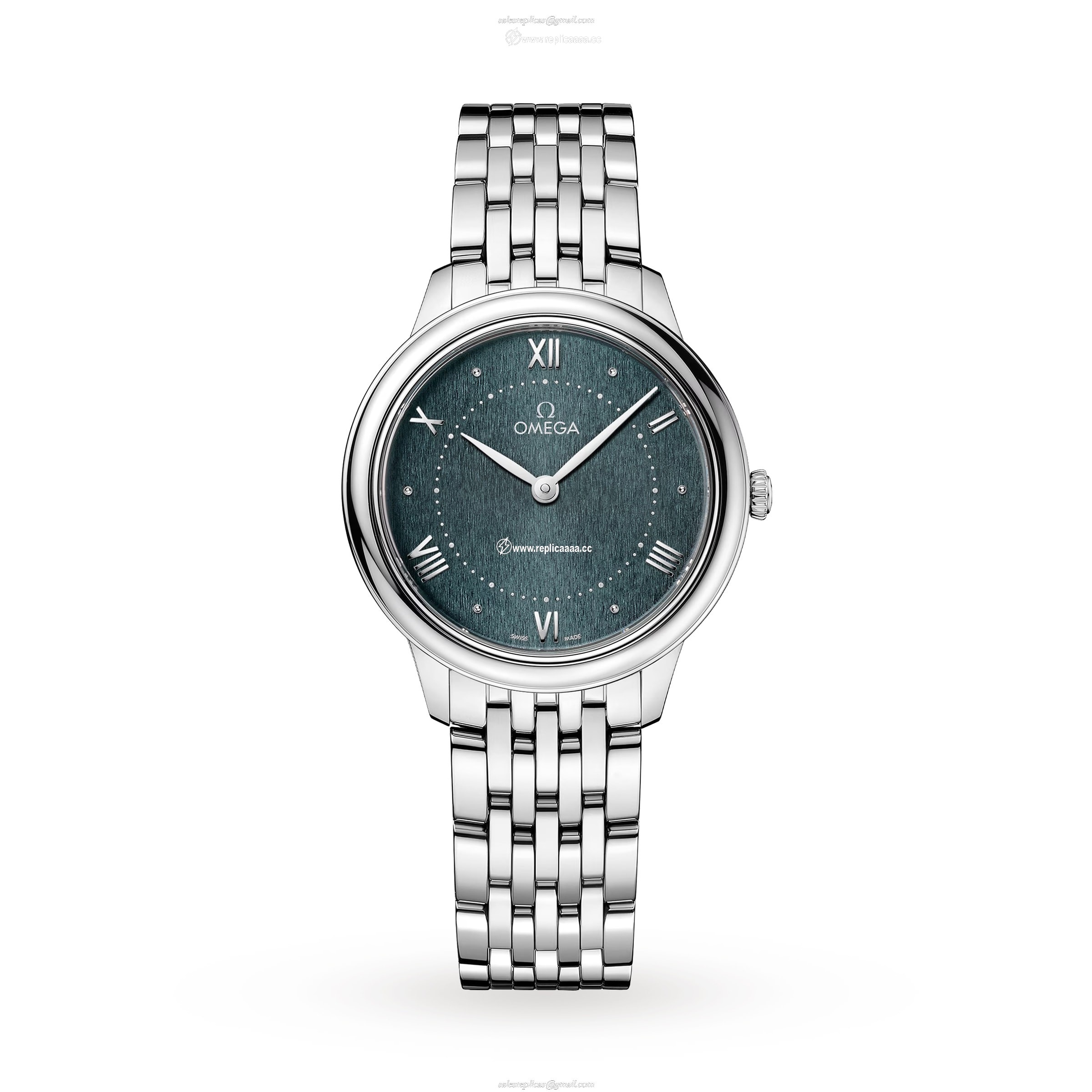 Omega De Ville Prestige 30mm Steel On Steel O43410306010001