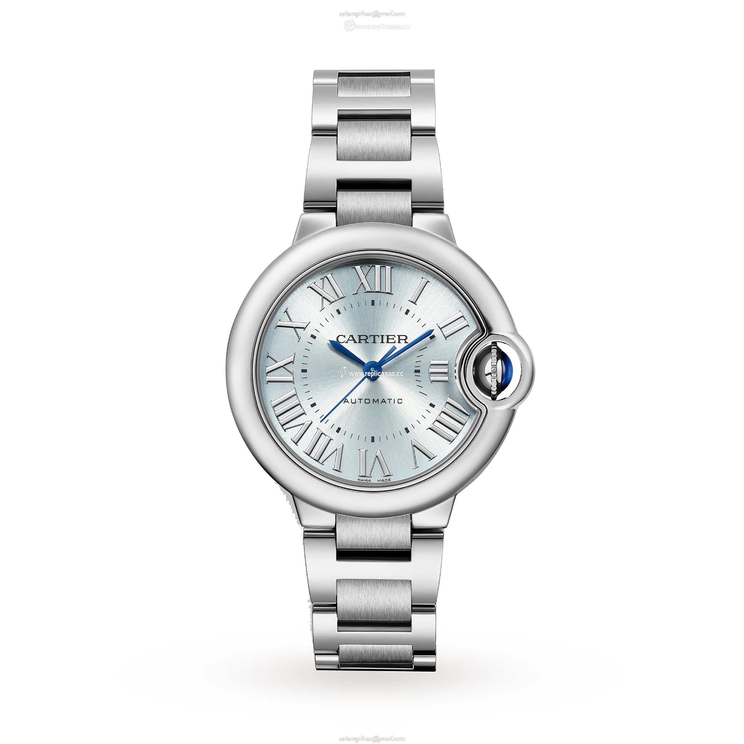 Cartier Ballon Bleu De Cartier details 33mm Automatic Movement Steel WSBB0062 1 Cartier Ballon Bleu De Cartier details 33mm Automatic Movement Steel WSBB0062