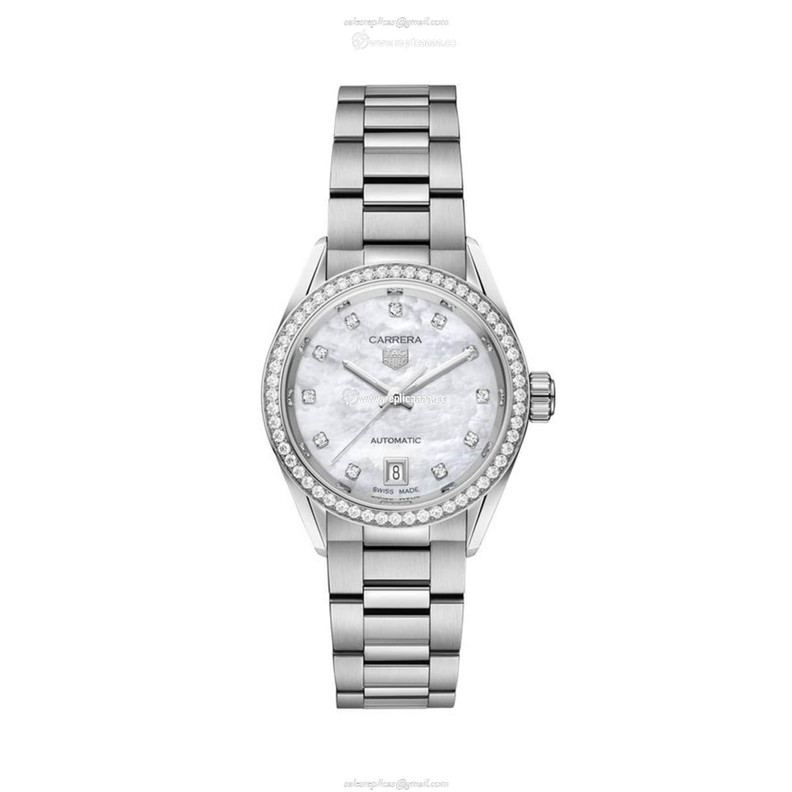 TAG Heuer Carrera 29mm Stainless Steel Ladies details WBN2414.BA0621 1 TAG Heuer Carrera 29mm Stainless Steel Ladies details WBN2414.BA0621