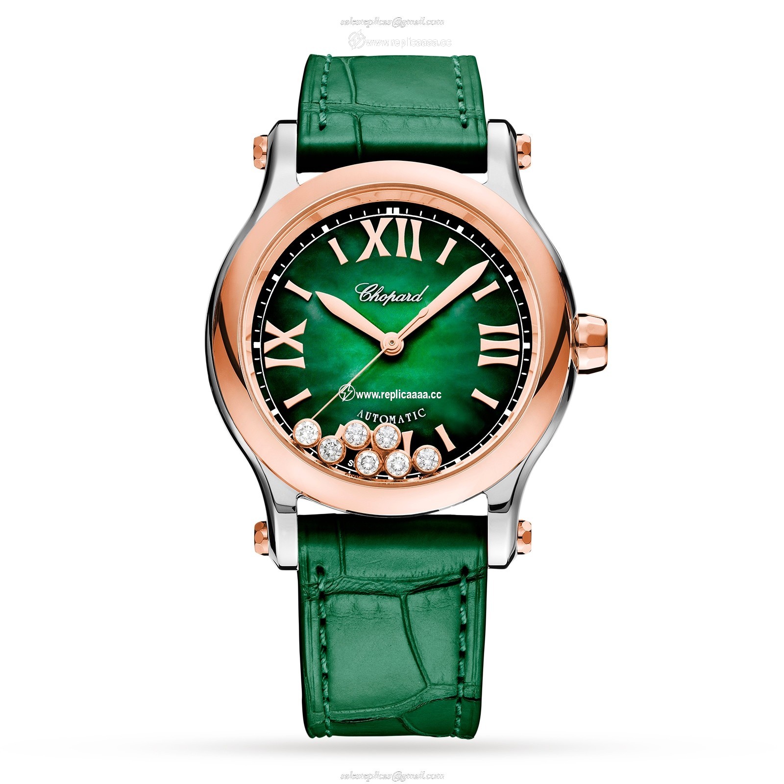 Chopard Happy Sport Green Ladies details 278578-6002