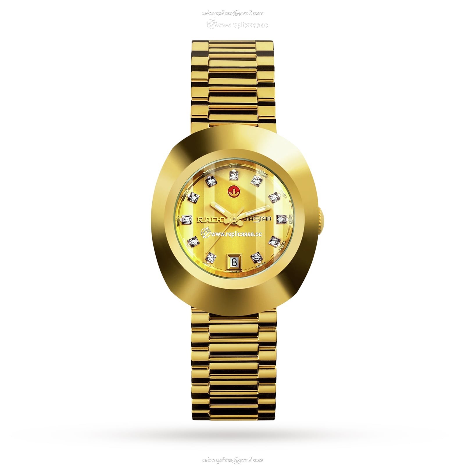 Rado DiaStar 27.3mm Ladies details Gold R12416633 1 Rado DiaStar 27.3mm Ladies details Gold R12416633