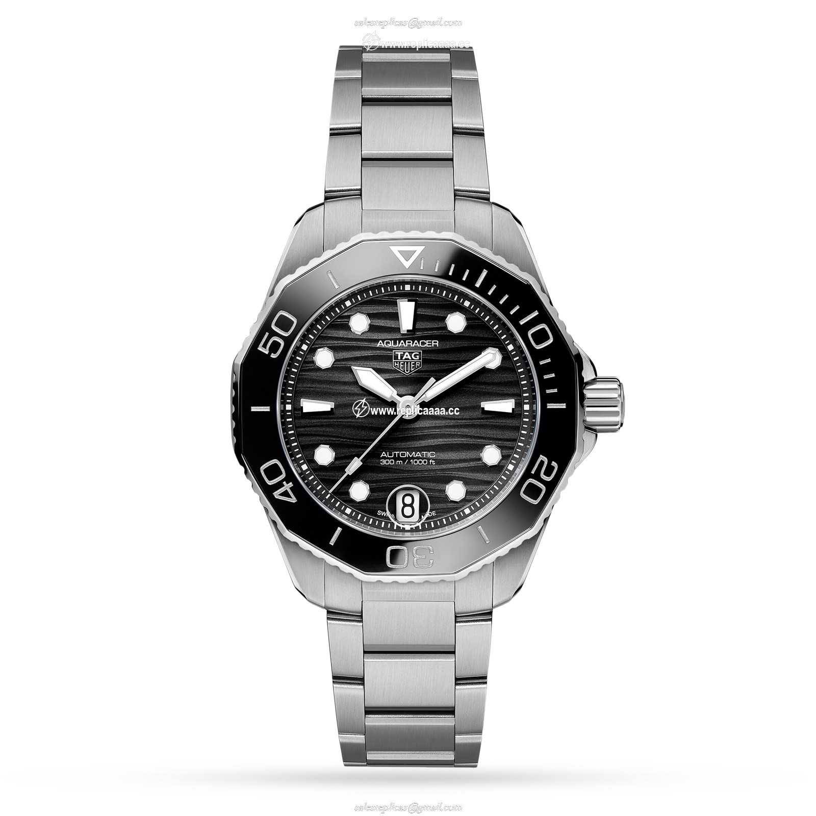 TAG Heuer Aquaracer Professional 300 Automatic 36mm Ladies details WBP231D.BA0626