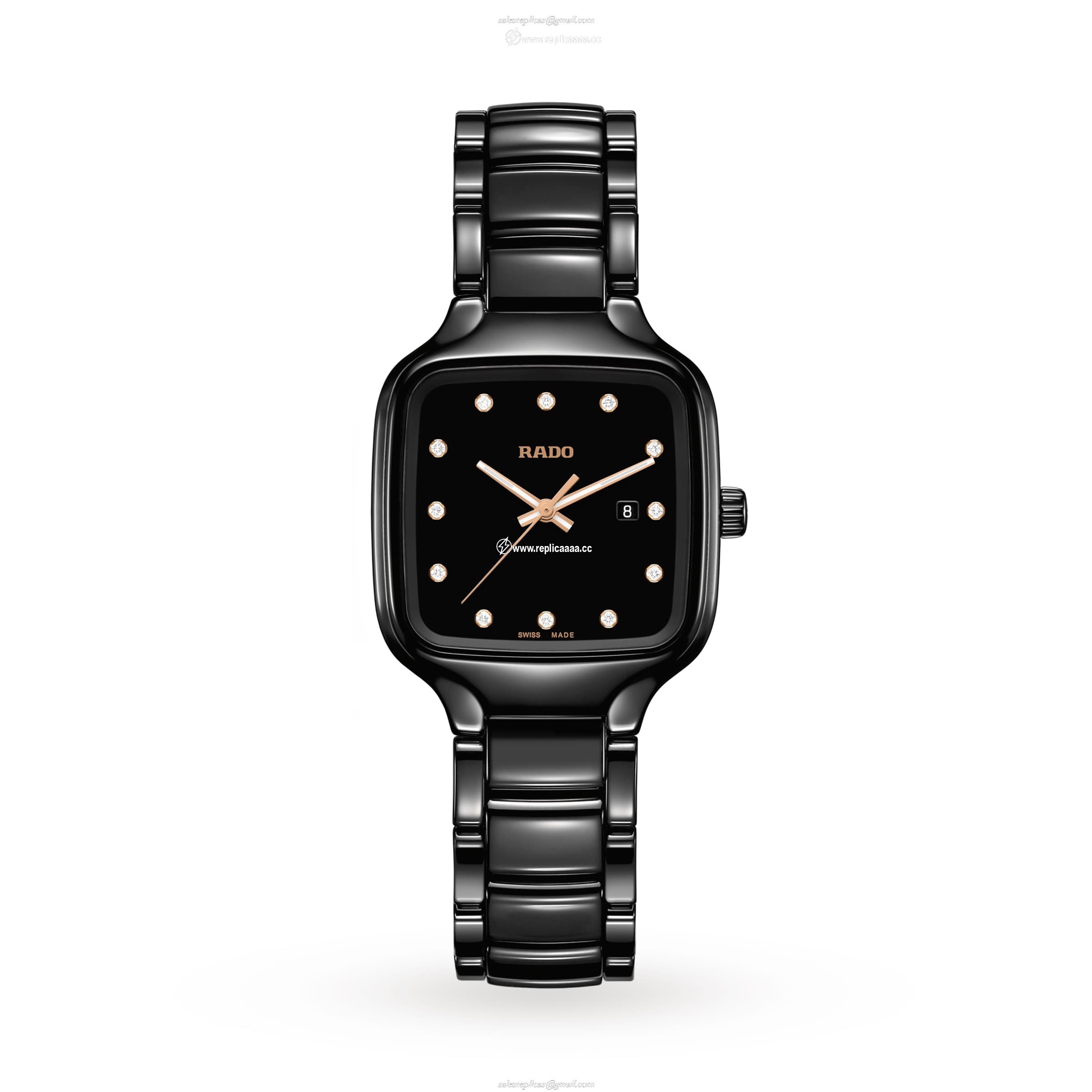 Rado True Square Diamond Ladies details R27080702