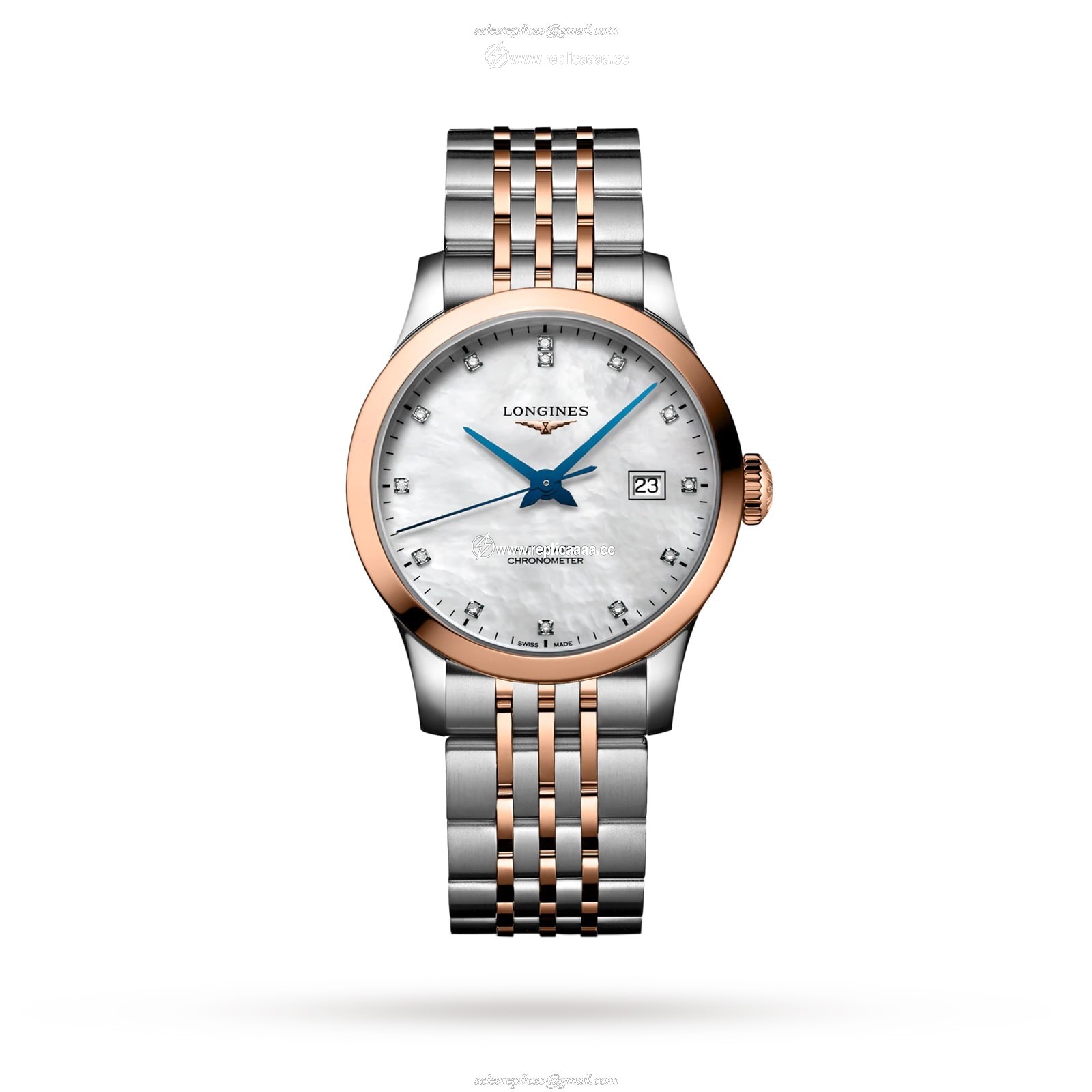 Longines Record 30mm Ladies details L23215877
