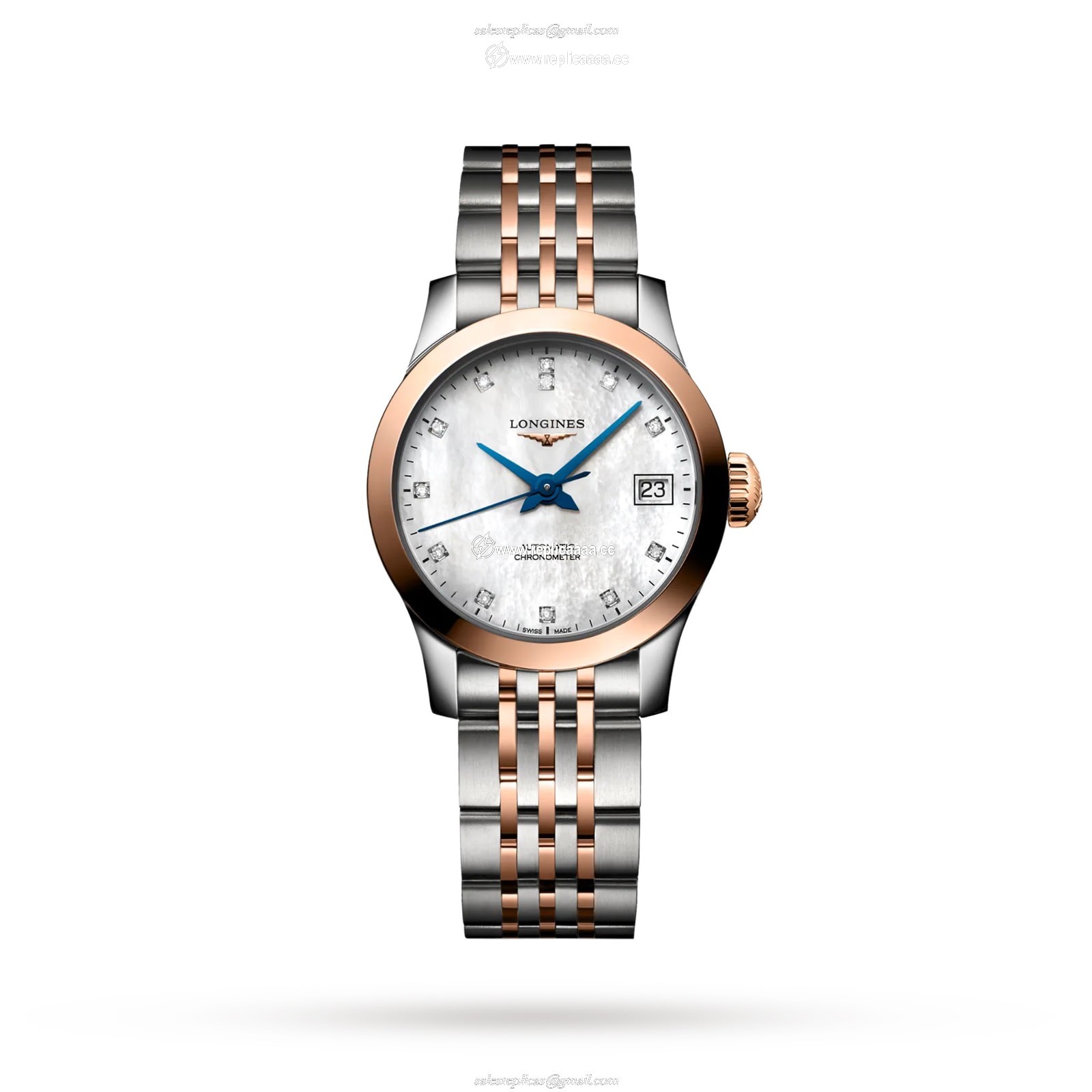 Longines Record 26mm Ladies details L23205877