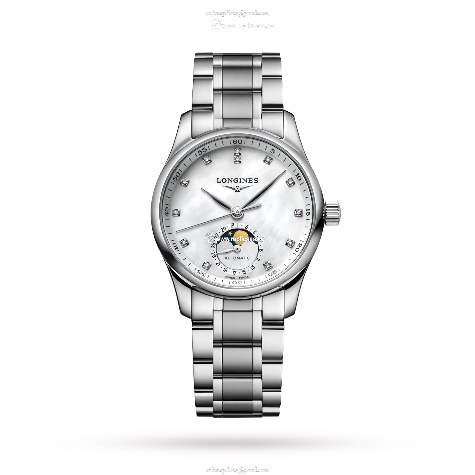 Longines Master Collection 34mm Ladies details L24094876 1 Longines Master Collection 34mm Ladies details L24094876