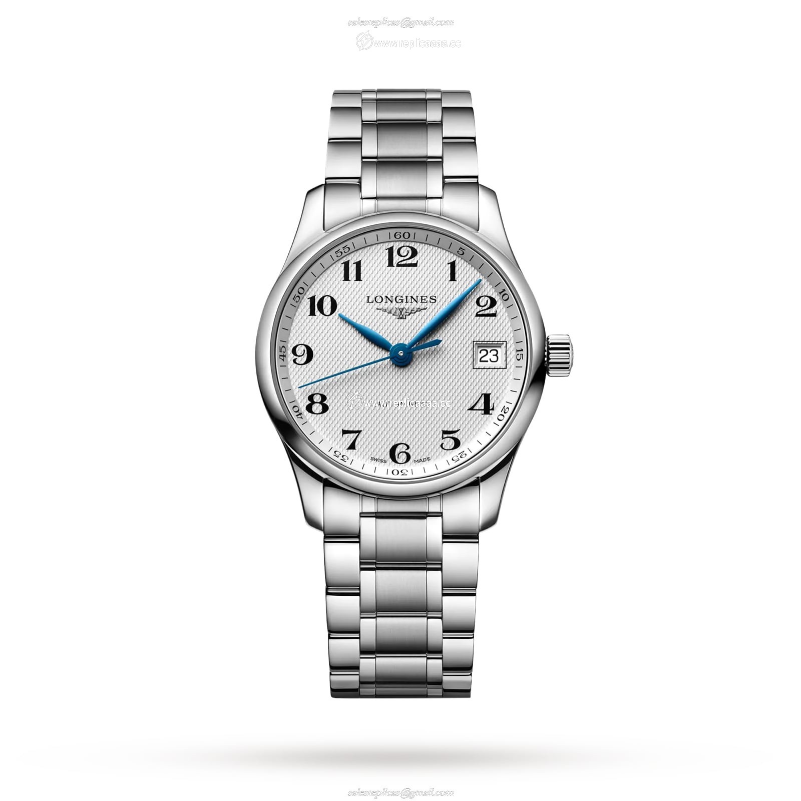 Longines Master Collection 34mm Ladies details Stainless Steel L23574786 1 Longines Master Collection 34mm Ladies details Stainless Steel L23574786
