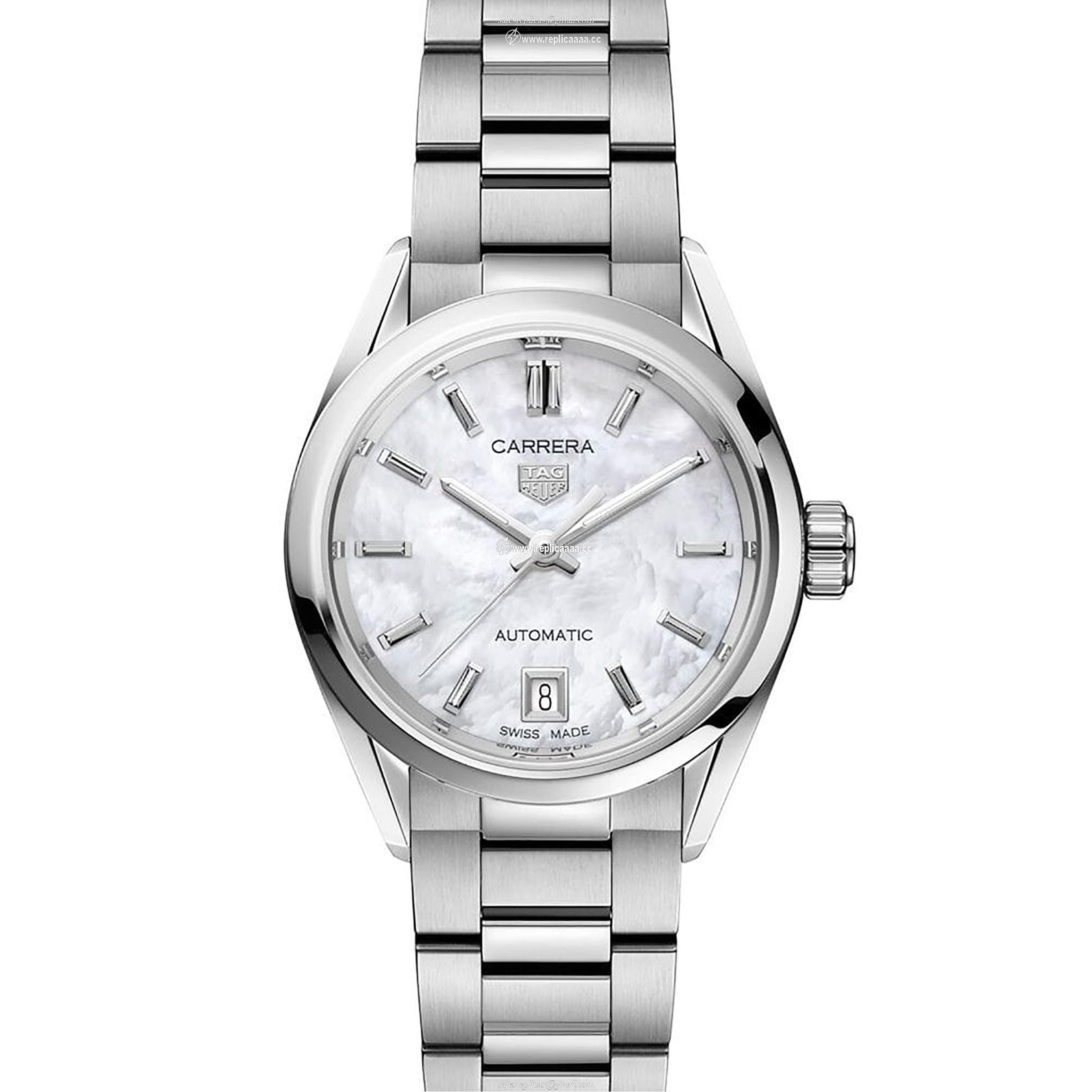 TAG Heuer Carrera Three-Hand 29mm Automatic Ladies details WBN2410.BA0621