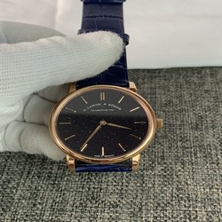 A. Lange & Sohne Mens Saxonia Thin Pink Gold 211.088