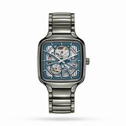 Rado True Square Automatic Open Heart 38mm Mens details R27083202