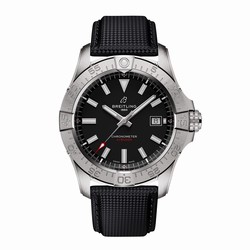 Breitling Avenger Automatic 42mm Mens details Black Leather A17328101B1X1