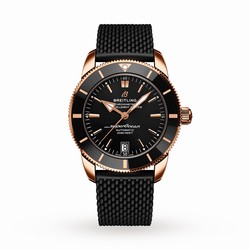 Breitling Superocean Heritage B20 Automatic 42 18k Red Gold Rubber Strap details RB2010121B1S1