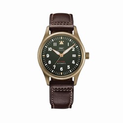 IWC Pilot's Automatic Spitfire 39mm Mens details Green IW326806