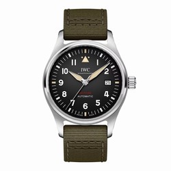 IWC Pilot Automatic Spitfire 39mm Mens details Black IW326805