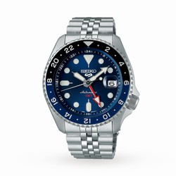 Seiko 'Blueberry' GMT SKX Re-Interpretation 42.5mm Mens details SSK003K1