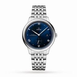 Omega De Ville Prestige Co-Axial Master Chronometer Small Seconds 41mm Mens details Blue O43410412003001