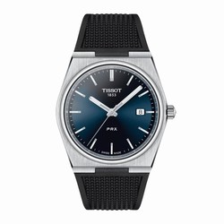 Tissot PRX 40mm Mens details Blue T1374101704100