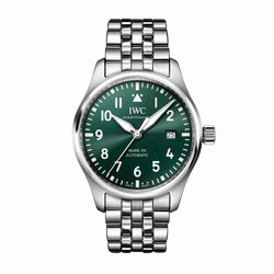 IWC Pilot's Mark XX 40mm Mens details Green IW328206