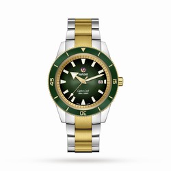 Rado Captain Cook 42mm Mens details - Green R32138303