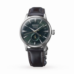 Seiko Midnight Mockingbird' Presage Cocktail Time Power Indicator 40.5mm SSA459J1