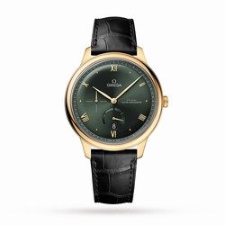 Omega De Ville Prestige Co-Axial Chronometer Power Reserve 41mm Mens details Green O43453412110001