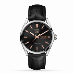 TAG Heuer Carrera Three - Hand Automatic Mens 41mm details WBN2013.FC6503