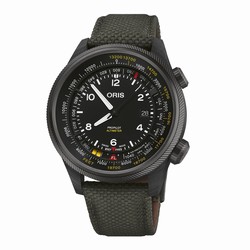 Oris Pro Pilot Altimeter 47mm Mens details - Altitude in Feet 01 793 7775 8734-SET