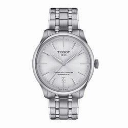 Tissot Chemin Des Tourelles Powermatic 80 39mm Mens details - Silver T1398071103100