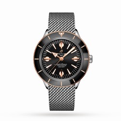 Breitling Superocean Heritage '57 Stainless Steel  18k Red Gold details U10370121B1A1