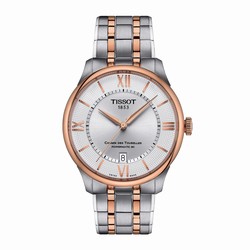 Tissot Chemin Des Tourelles Powermatic 80 39mm Mens details - Silver T1398072203800