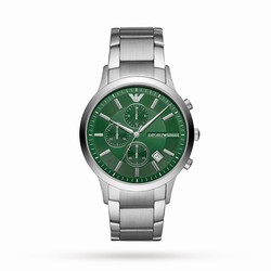 Emporio Armani Renato Chronograph Mens details 43mm AR11507