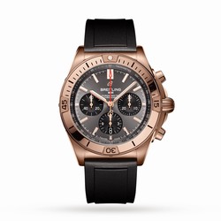 Breitling Chronomat B01 42 18k Red Gold details RB0134101B1S1
