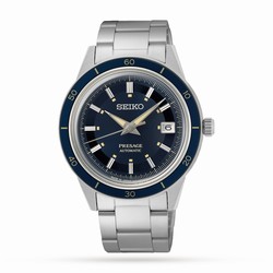 Seiko Blue 40.5mm Mens details SRPG05J1