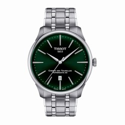 Tissot Chemin Des Tourelles Powermatic 80 42mm Mens details Green T1394071109100