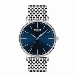 Tissot T-Classic Everytime 40mm Mens details Blue T1434101104100