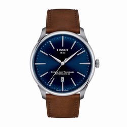 Tissot Chemin Des Tourelles Powermatic 80 42mm Mens details -Blue T1394071604100