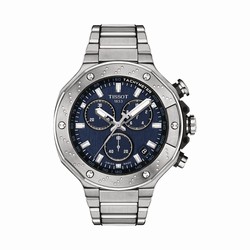 Tissot T-Sport T-Race Chronograph 45mm Mens details Blue T1414171104100