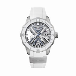 Ulysse Nardin Diver X Skeleton 44mm Titanium Case And Bezel 3723-170-1A/3A